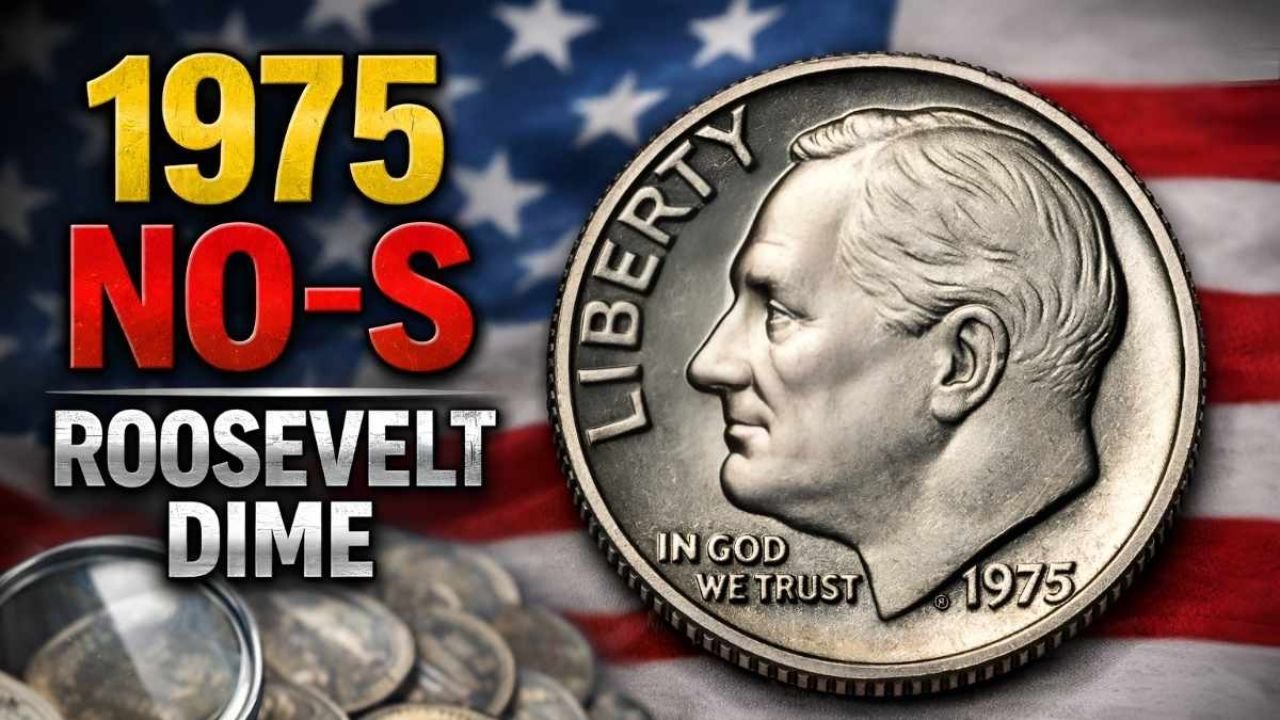 1975 No‑S Roosevelt Dime: Minting Miracle Worth $300M Stuns Experts